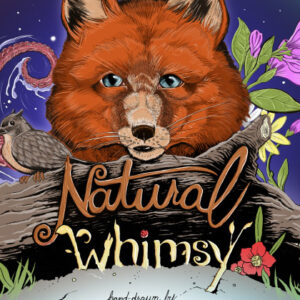 Natural Whimsy – A Hand-drawn Nature-themed Coloring Book